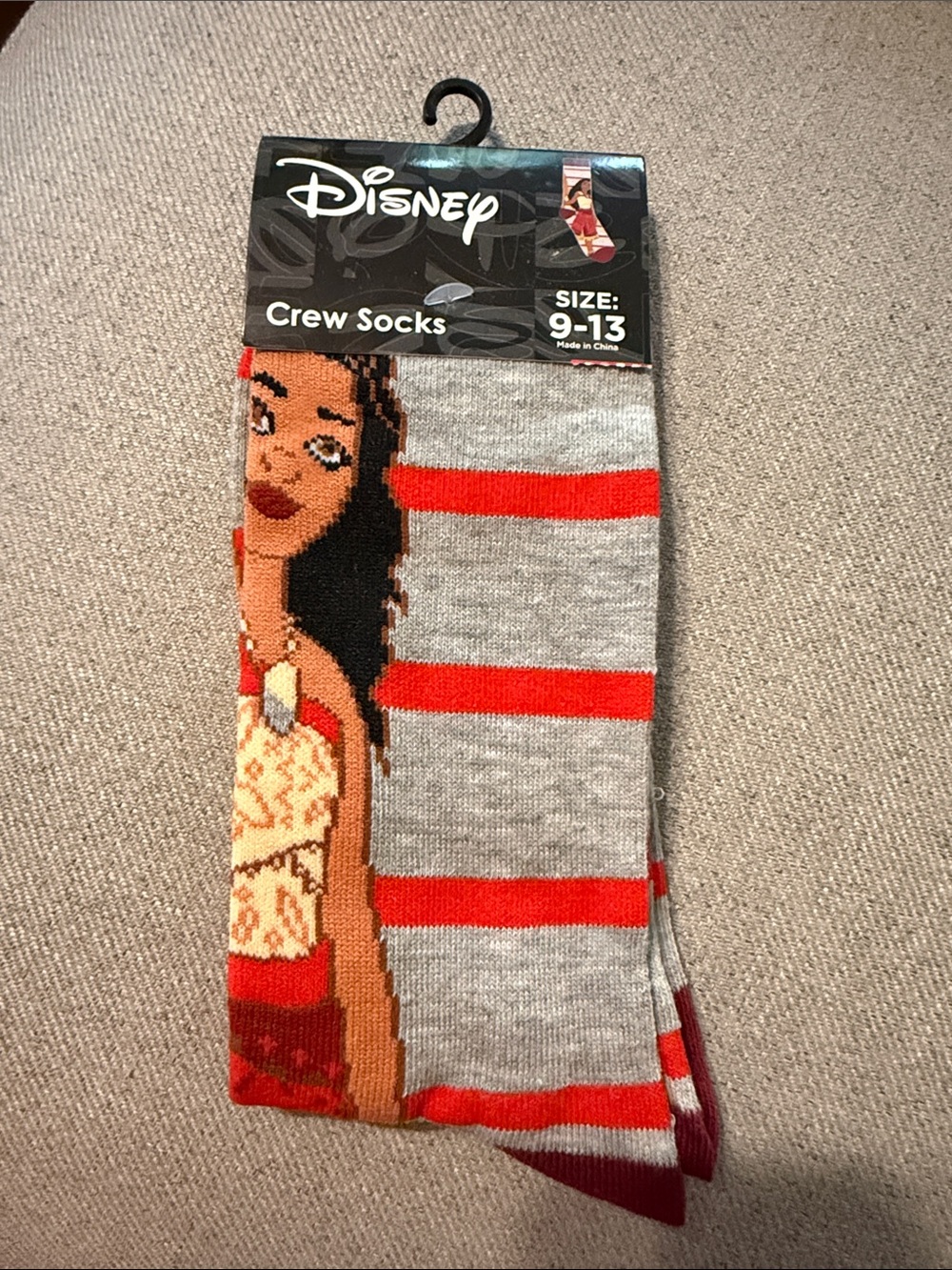 NWT Disney Moana Crew Socks